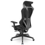 Cadeira Vizon Mec. Sincron Base Dir Piramidal RPU BR3D Shift PU Tela Phoenix T168 Preto - Imagem 2