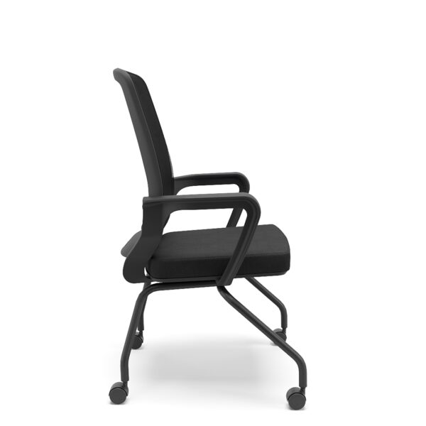 Cadeira Adrix Aproximação 4 Pés com Rodízio - Imagem 3