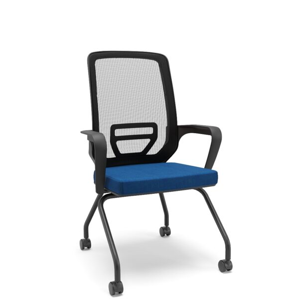 Cadeira Adrix Aproximação 4 Pés com Rodízio - Imagem 4