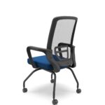 Cadeira Adrix Aproximação 4 Pés com Rodízio - Imagem 6