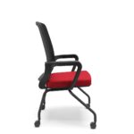 Cadeira Adrix Aproximação 4 Pés com Rodízio - Imagem 8