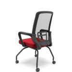 Cadeira Adrix Aproximação 4 Pés com Rodízio - Imagem 9