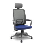 Cadeira Adrix Presidente Grafite