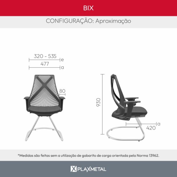 Cadeira Bix Aproximação - Imagem 10