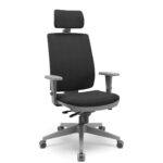 Cadeira Brizza Presidente Soft Grafite