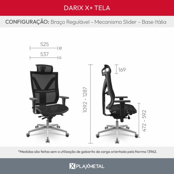 Darix Slider Base Italia A/E Tela e br 3D - Imagem 4