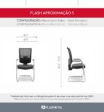 Cadeira Flash Aproximação S Cinza - Imagem 10