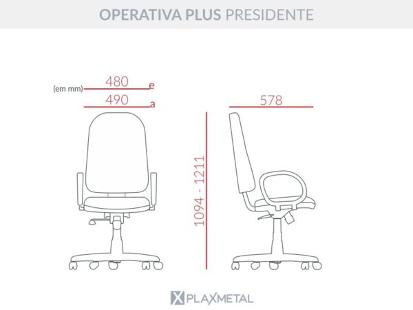Presidente Operativa com Relax e br 1D - Imagem 2