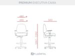 Cadeira Premium Caixa Executiva - Imagem 10