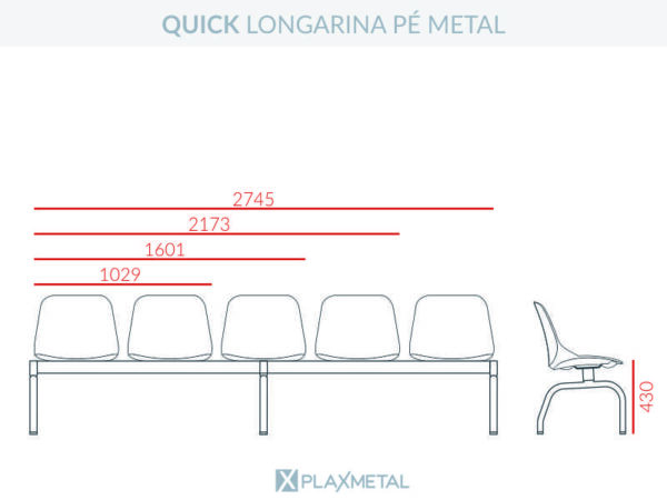 Cadeira Quick Longarina - Imagem 10