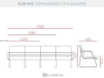 Cadeira Sublime Conjugado - Imagem 10