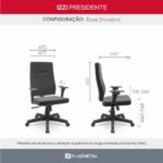 Cadeira Izzi Presidente - Imagem 10