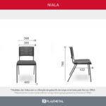 Cadeira Fixa Niala - Imagem 10