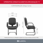 Cadeira Operativa Diretor Aproximação S - Imagem 10
