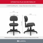 Cadeira Operativa Plus Secretária M1 - Imagem 10
