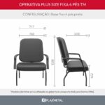 Operativa Plus Size Fixa 4 Pés TM - Imagem 10