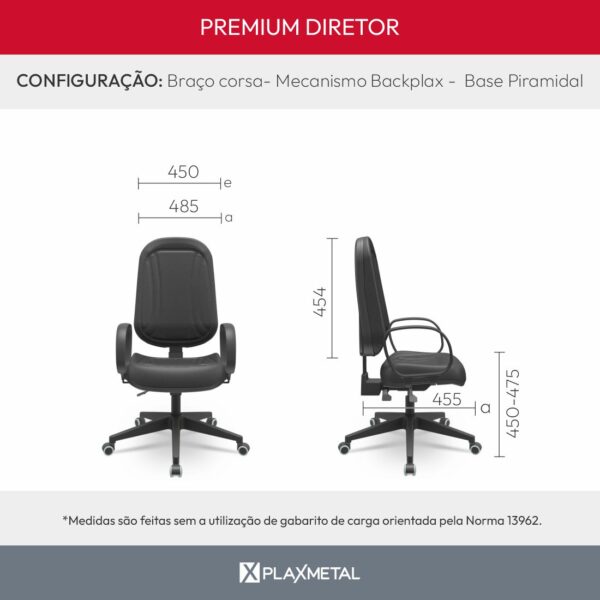 Cadeira Premium Diretor - Imagem 10