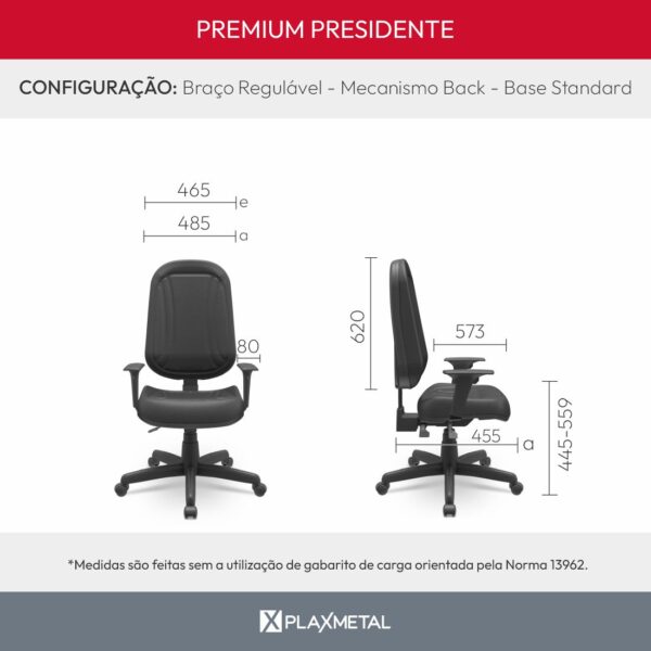 Cadeira Premium Presidente - Imagem 10