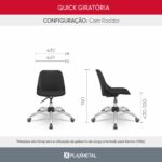 Cadeira Giratória Quick - Imagem 10