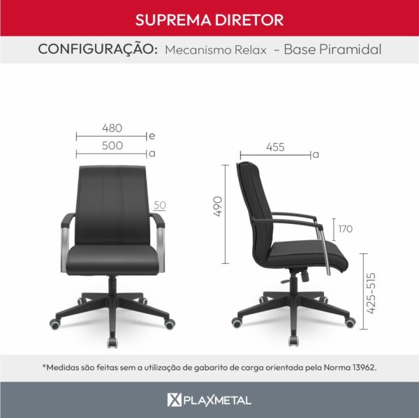 Cadeira Suprema Diretor - Imagem 7