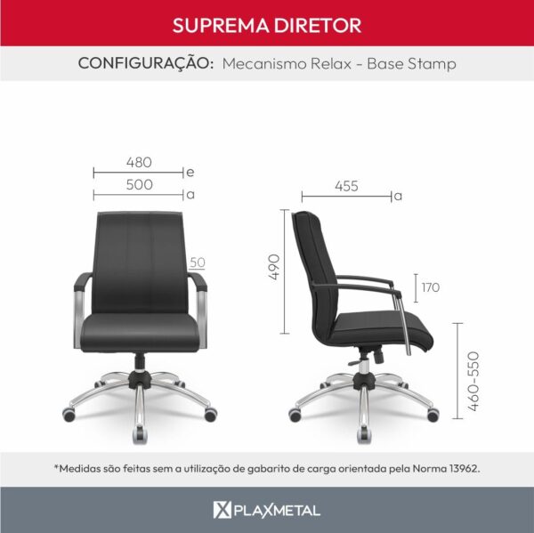 Cadeira Suprema Diretor - Imagem 8