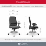 Cadeira Titan Estofada - Imagem 10
