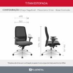Cadeira Titan Estofada - Imagem 12