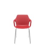 Cadeira Vesper Diálogo Fixa Trapezoidal
