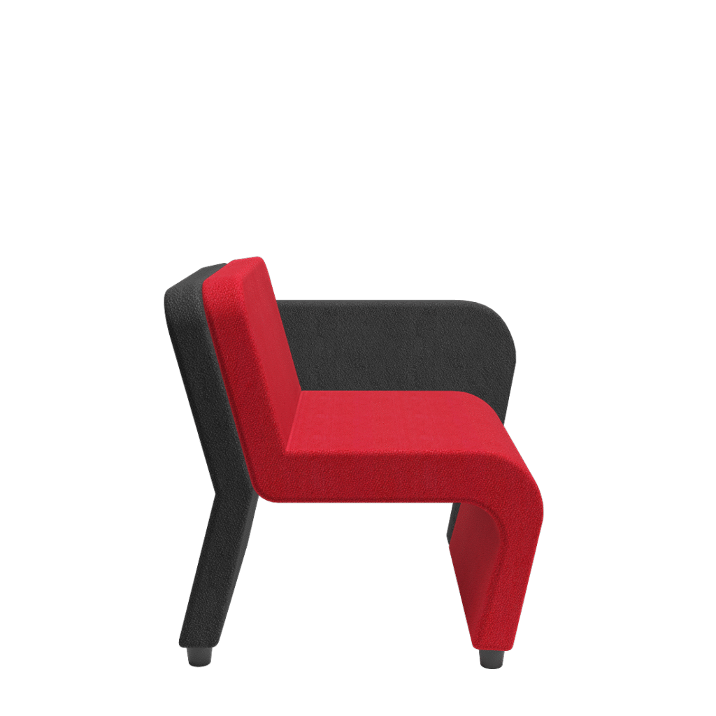 Akia Sofá com 01 Braço (revest. posterior)