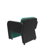 Akia Sofá com 02 Braços (revest. posterior)