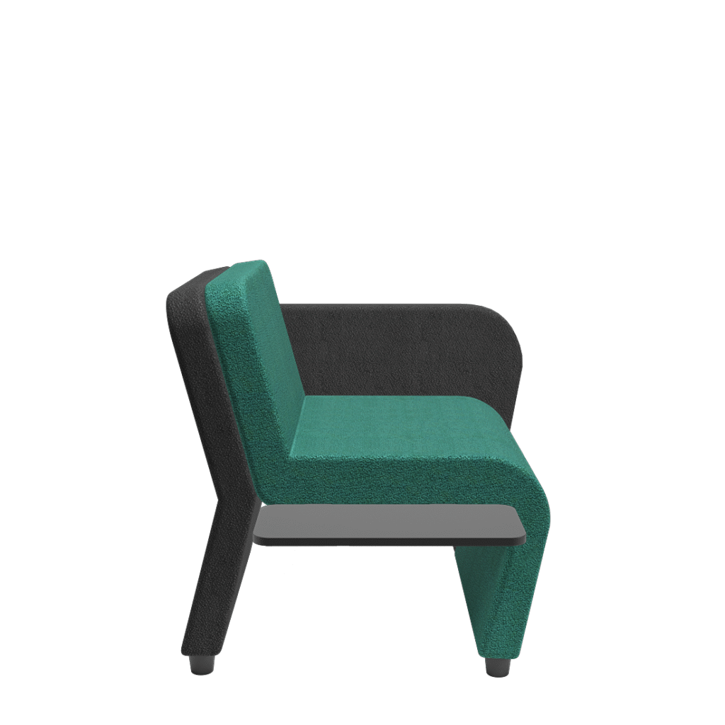 Akia Sofá com Braço e Mesa Lateral Baixa