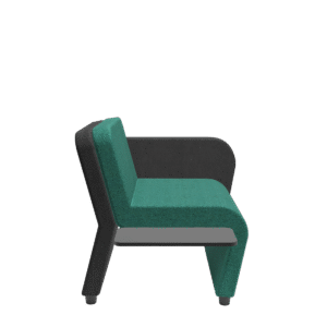Akia Sofá com Braço e Mesa Lateral Baixa