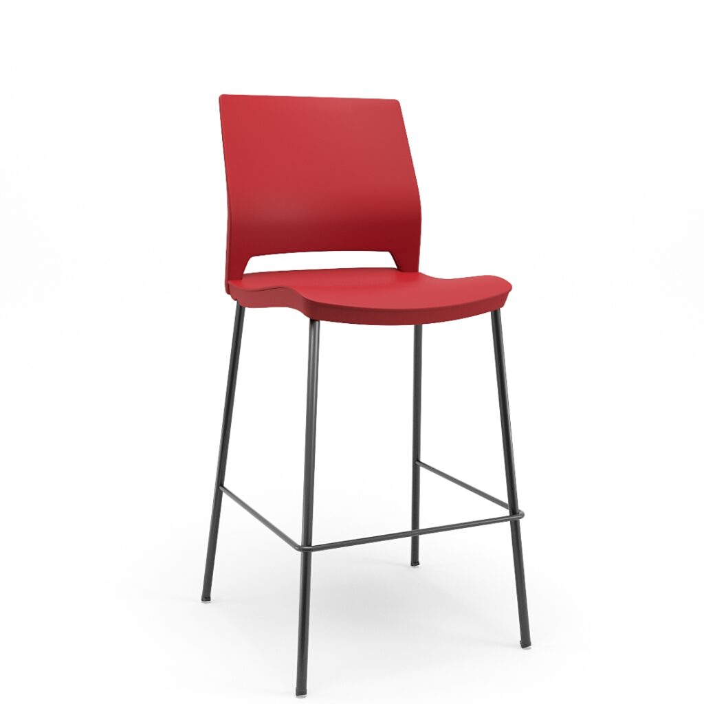 Duna-Banqueta-4-Pes-vermelha-frente